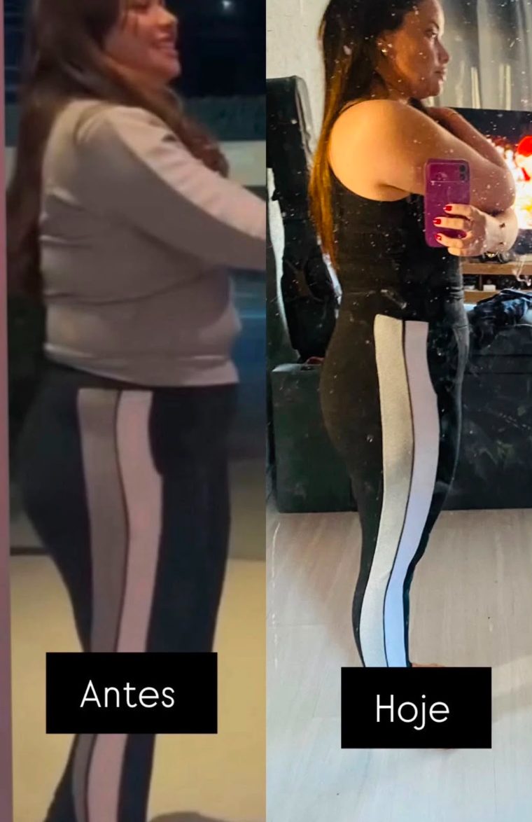 Antes e depois de cliente 1